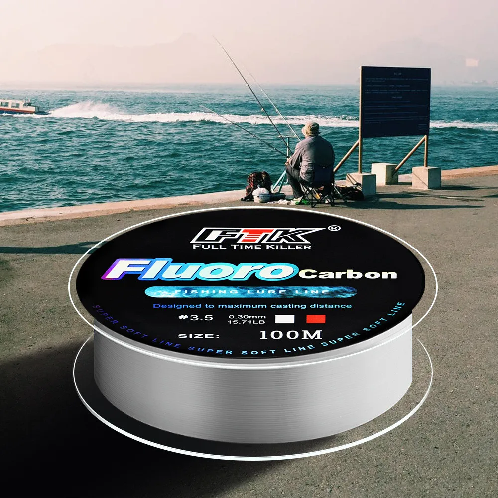 100m Fluorocarbon Bait Fishing Line
