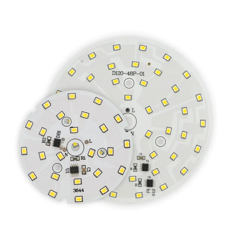 Chip LED do opraw typu Downlight 3W 5W 7W 9W 12W 15W 18W SMD 2835 Okrągłe koraliki świetlne AC 220V-240V Led Downlight Chip Oświetlenie punktowe — zdjęcie 2
