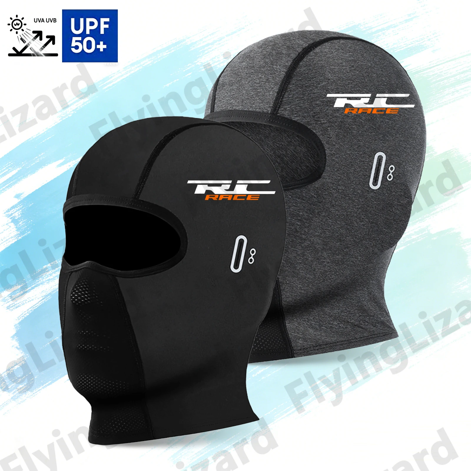 

Motorcycle Balaclava Summer UV Protection Glasses Face Breathable Hole Winter Warm For KTM RC 990 R RC390 GP RC 125 200 450 RC