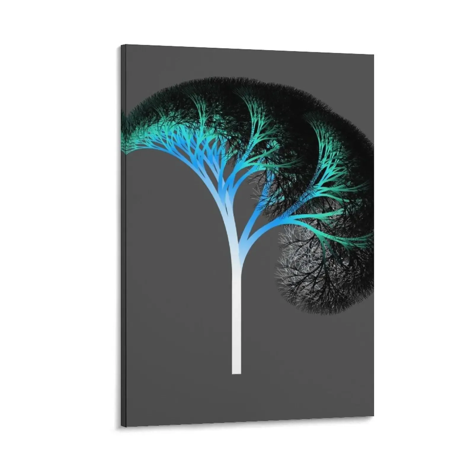 

fractal #84 fractal tree Canvas Painting wall decoration anime room decor