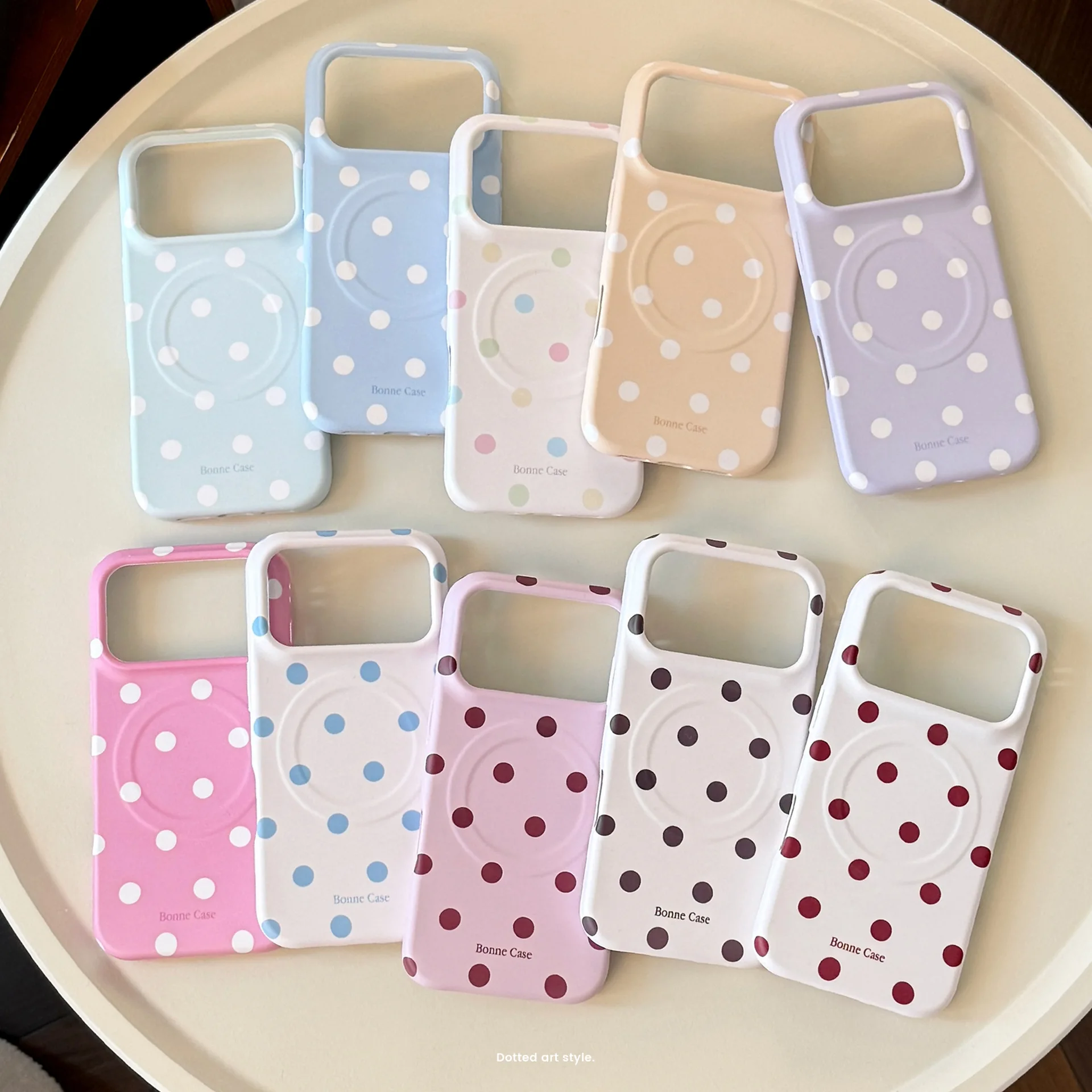 Phone Cases Purple - Coque antichoc magnétique souple mate à