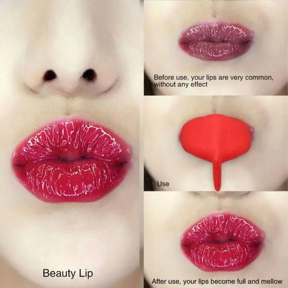 Face Tool Soft Lip Suction Plumper Painless Silicone Lip Enhancer Device Thicken Glossy Cute Increase Lips Women Lady