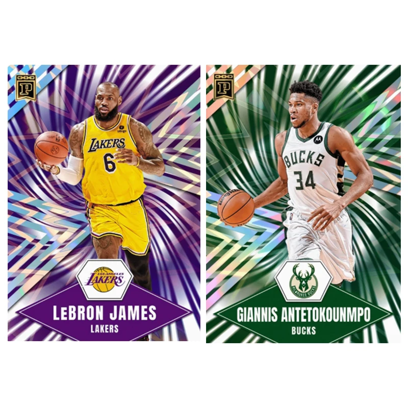 

Домашняя карта Panini Basketball Star Card Леброн Джеймс Яннис Antetokounmpo Bc 2020-21 Коллекция синих фишек Игрушки в подарок