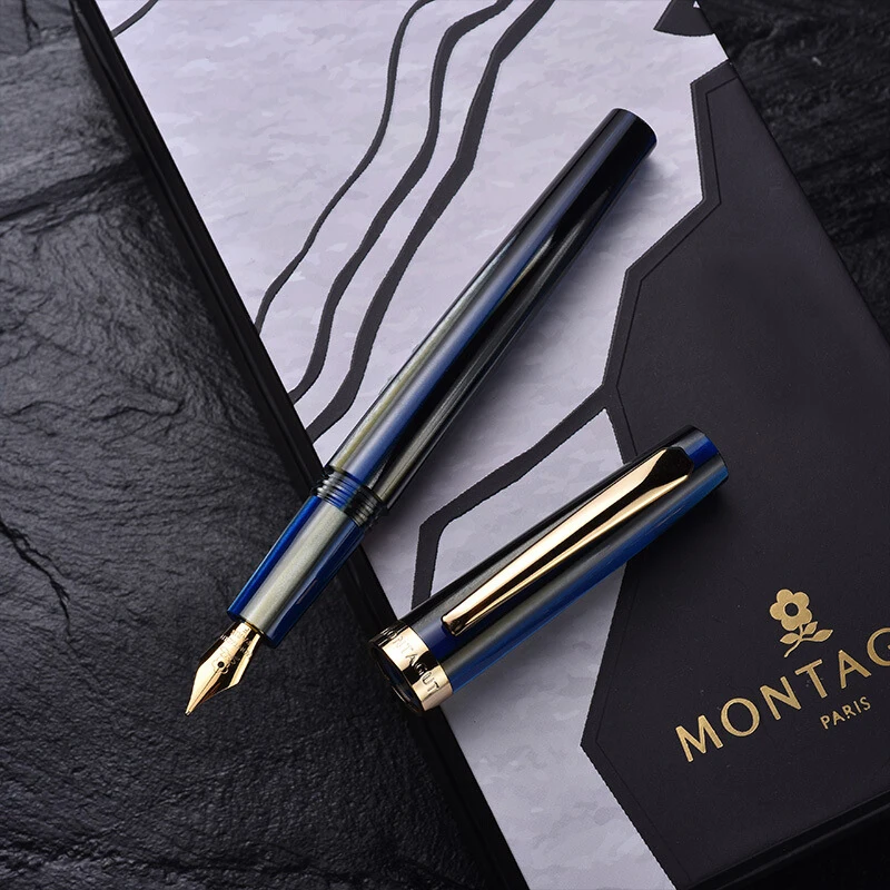 

Montagut Luxury Small Century Series Fountain Pen Fine 0.5mm Learning For Office Home School Writing Gift Pen