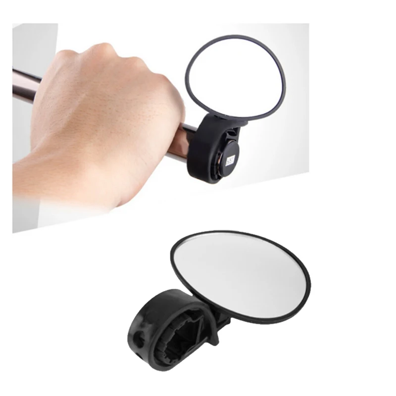 Bike Mirror, Bicycle Cycling Rear View Mirrors Adjustable Handlebar Mounted For Mountain Road Bike