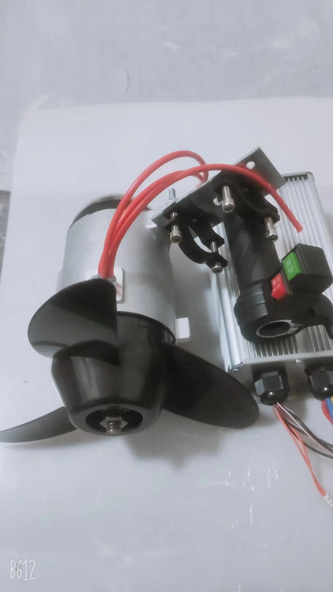 Single Motor Brushless Underwater Propeller, 12/24V 1000W & 1200W Power
