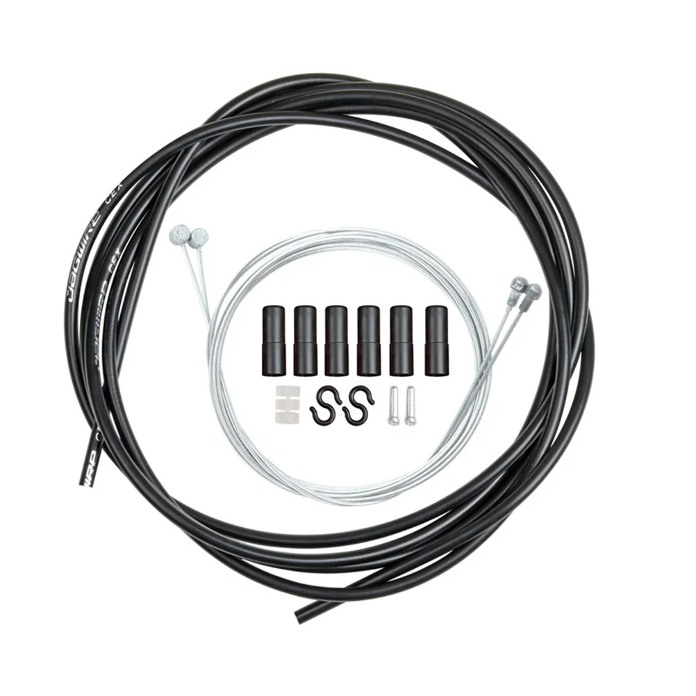 

Brake Cable Housing Set Black Universal Bike Brake Cable For Road Foldable Bikes Metal Slick Durable Front Rear Cycling