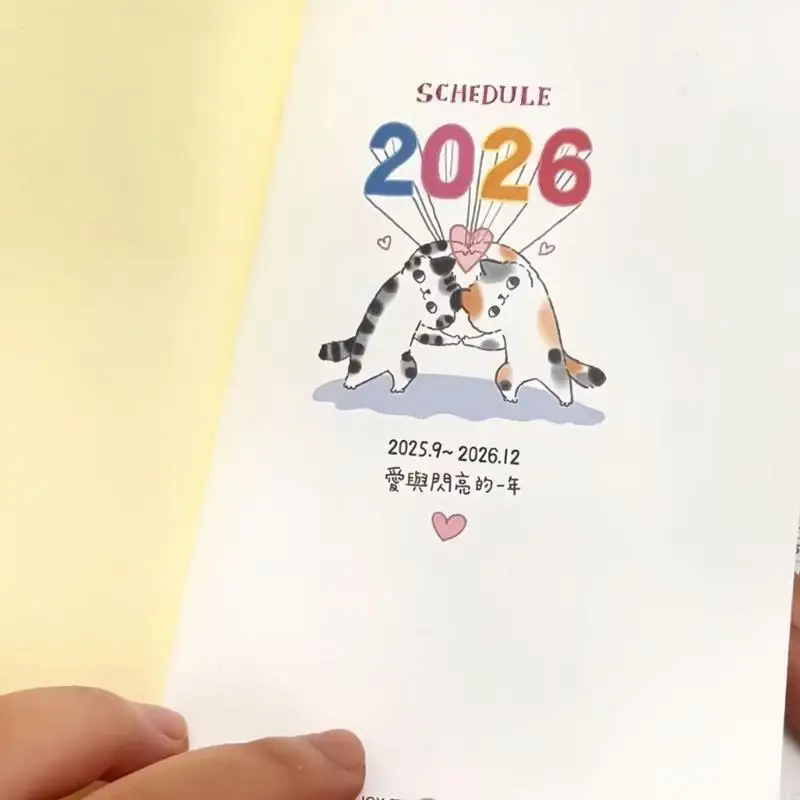 2026-旅行オーガナイザー-スケジュール-プランナー-マンスリー-ウィークリー-レイアウト付き-軽量で実用的-学生-プロフェッショナル-f19e