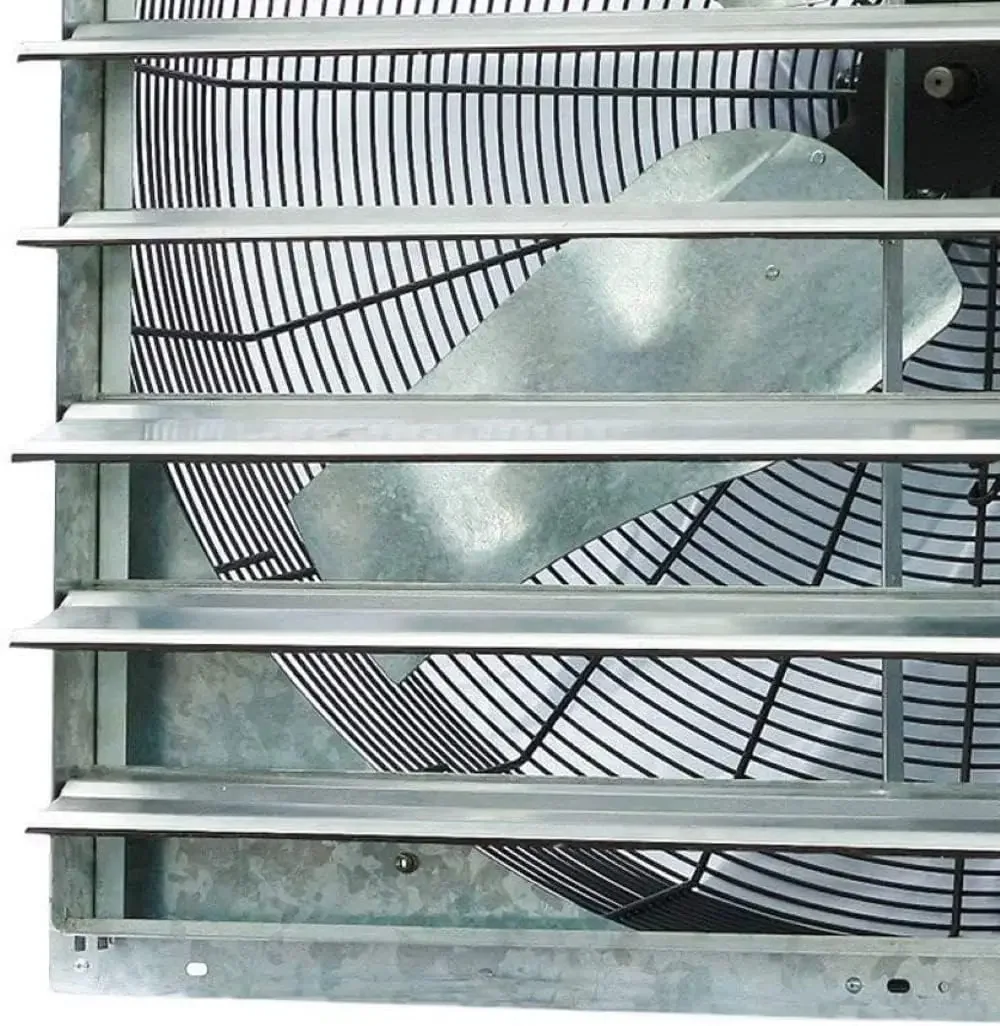 36 "Wand-Abluft ventilator-automatischer Verschluss-Single-Speed-Entlüftung ventilator für Dachboden-, Schuppen-oder Garagen lüftung zu Hause