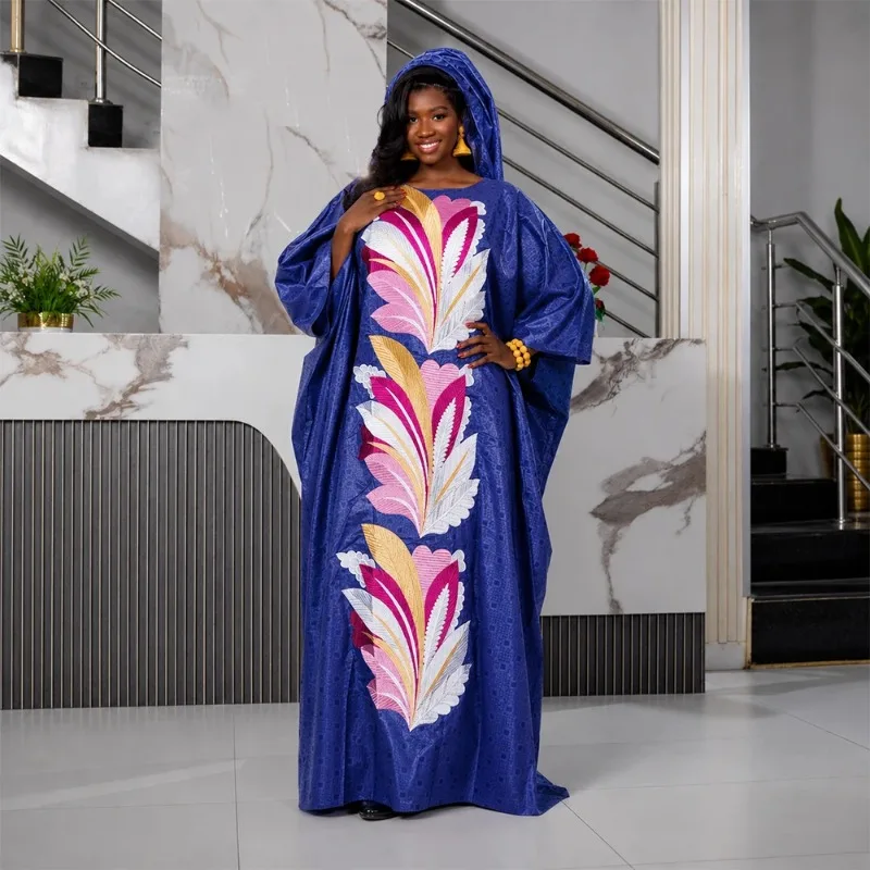 

African Dresses for Women Traditional Africa Clothing Dashiki Ankara Bazin Gown Abayas Robe Muslim Kaftan Maxi Long Dress 2026