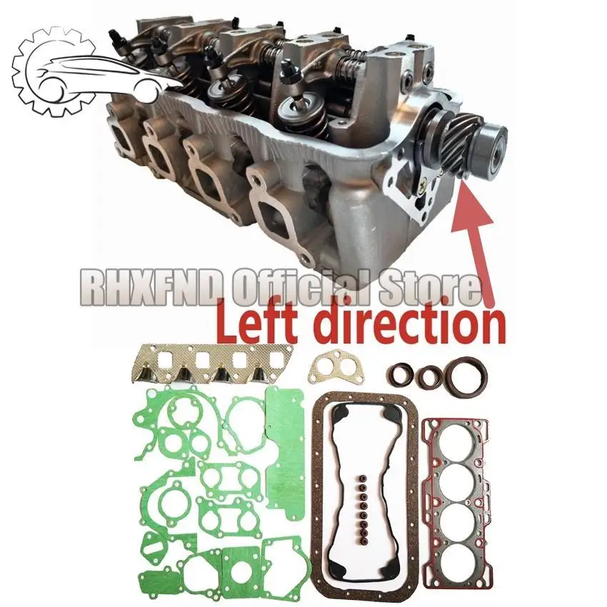 Complete F10A Cylinder Head Assembly 11110-80002 for Suzuki SJ410 Sierra Jimny Samurai Supper Carry 970cc 1.0L 8v