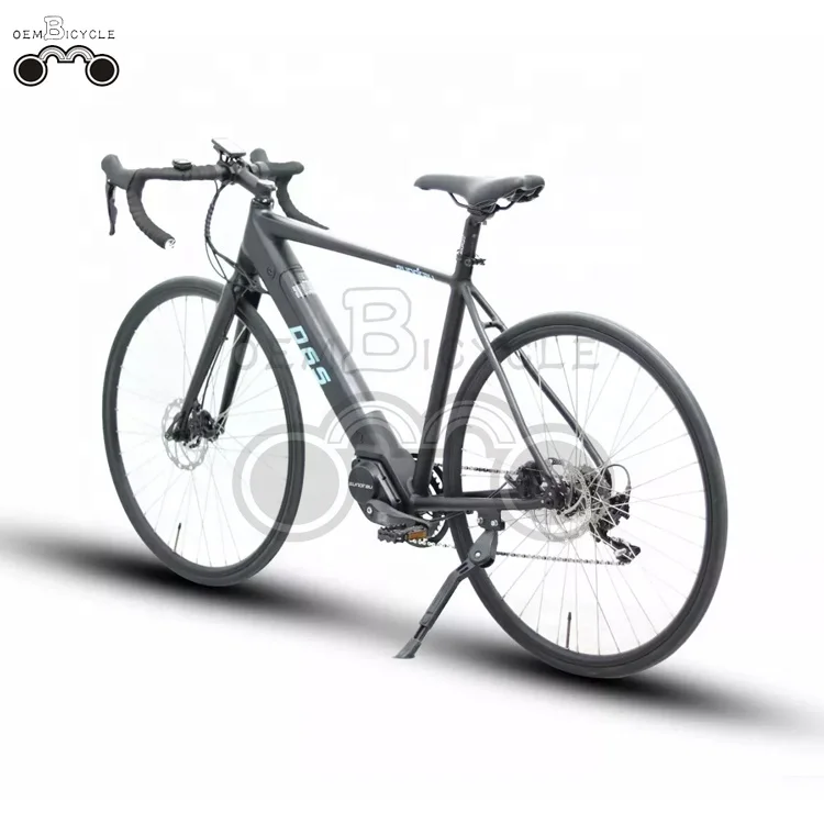 Oembicycle Bull Handlebar 36V/250W Torque Sensor Mid Motor The 700C Road Tire Model D6 E-Bike