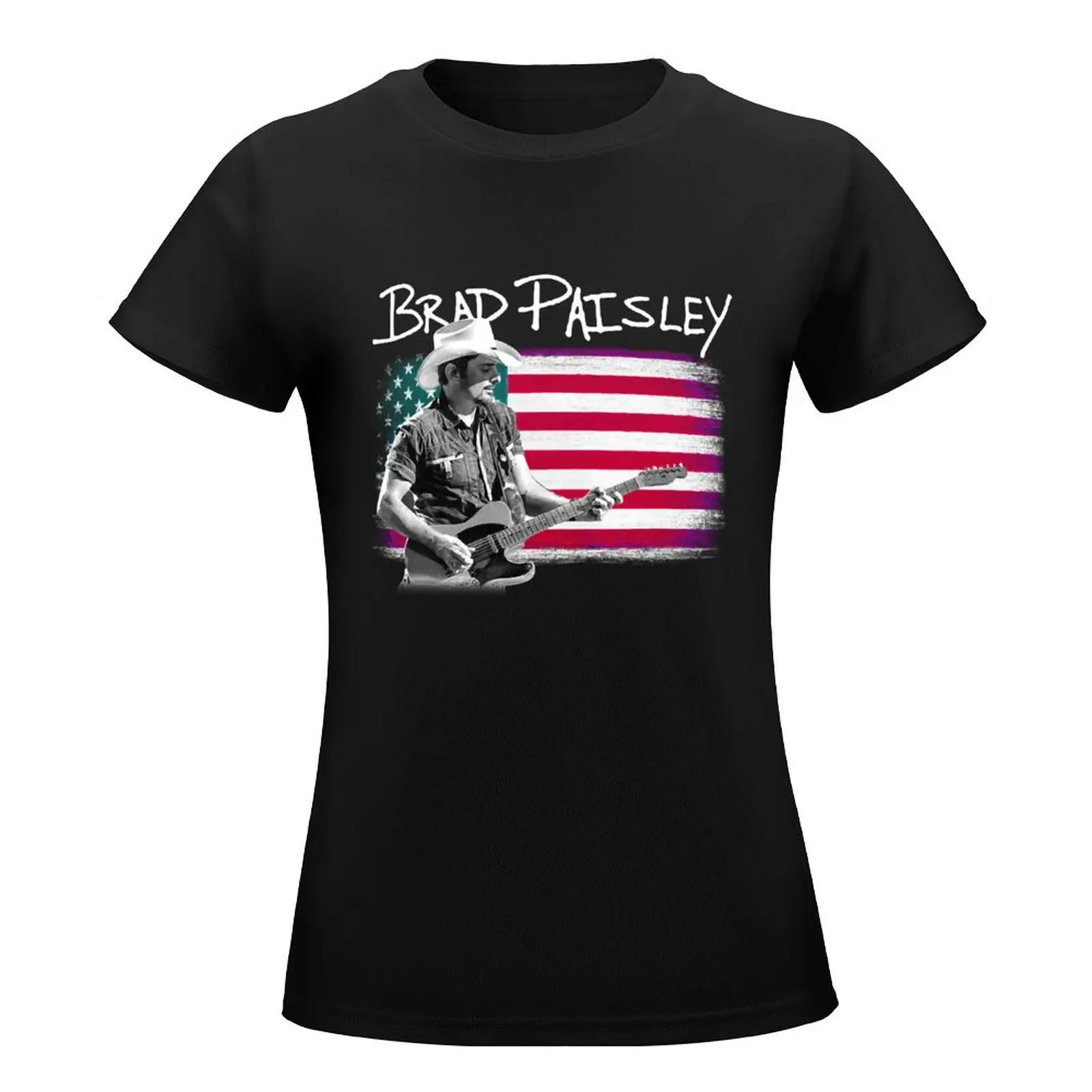 The Single Most Important Thing You Need To Know About Brad Paisley T-Shirt anime clothes graphics t-shirts for Women cotton