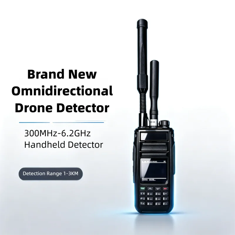 Portable 1-3KM 300MHz-6.2GHz Handheld Detector Uav Radar for DJI Autel