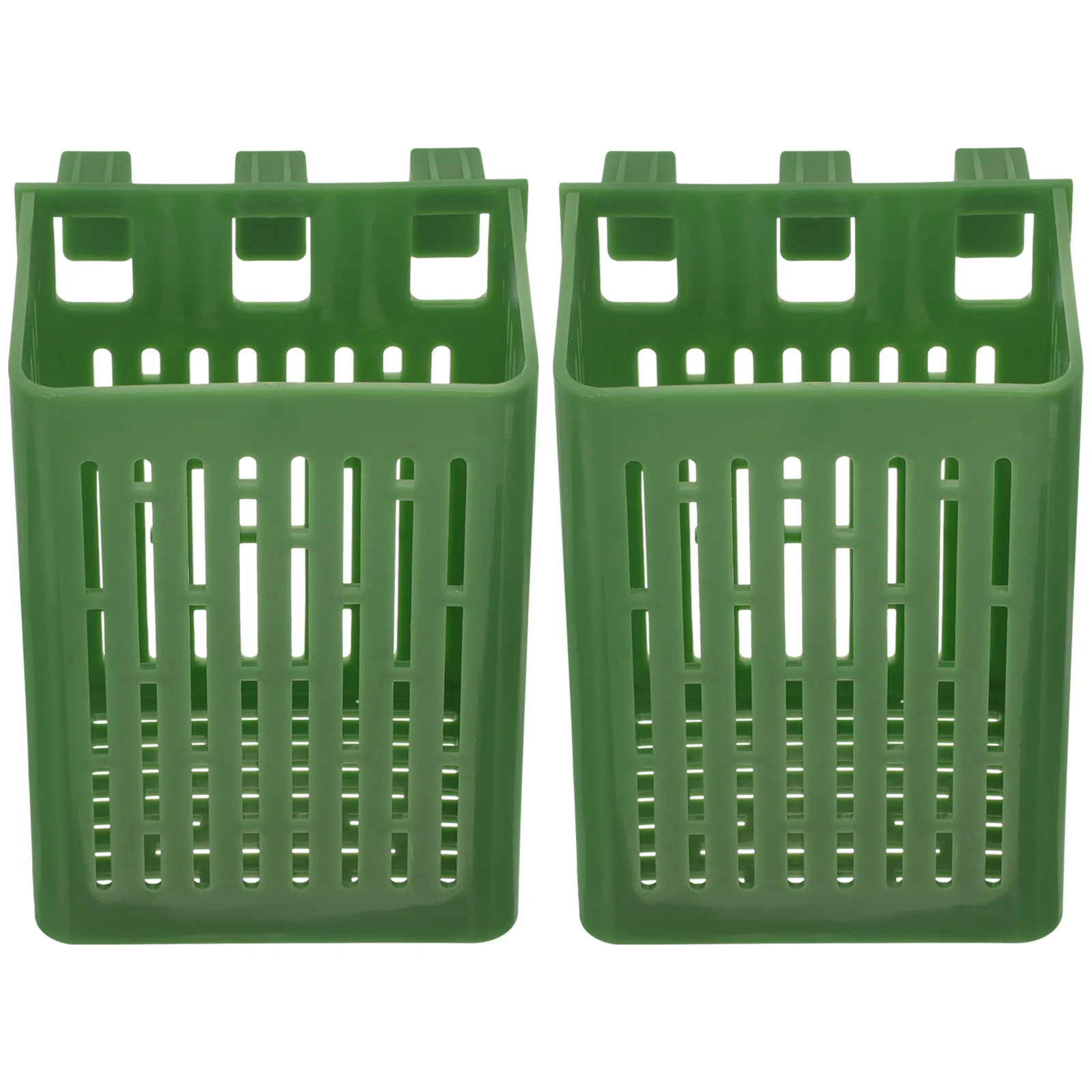 Cesta de plástico para plantas hidropônicas, 2 peças, suporte para plantas de água, copos de malha adequados para aquários, vasos de rede, cesta hidropônica