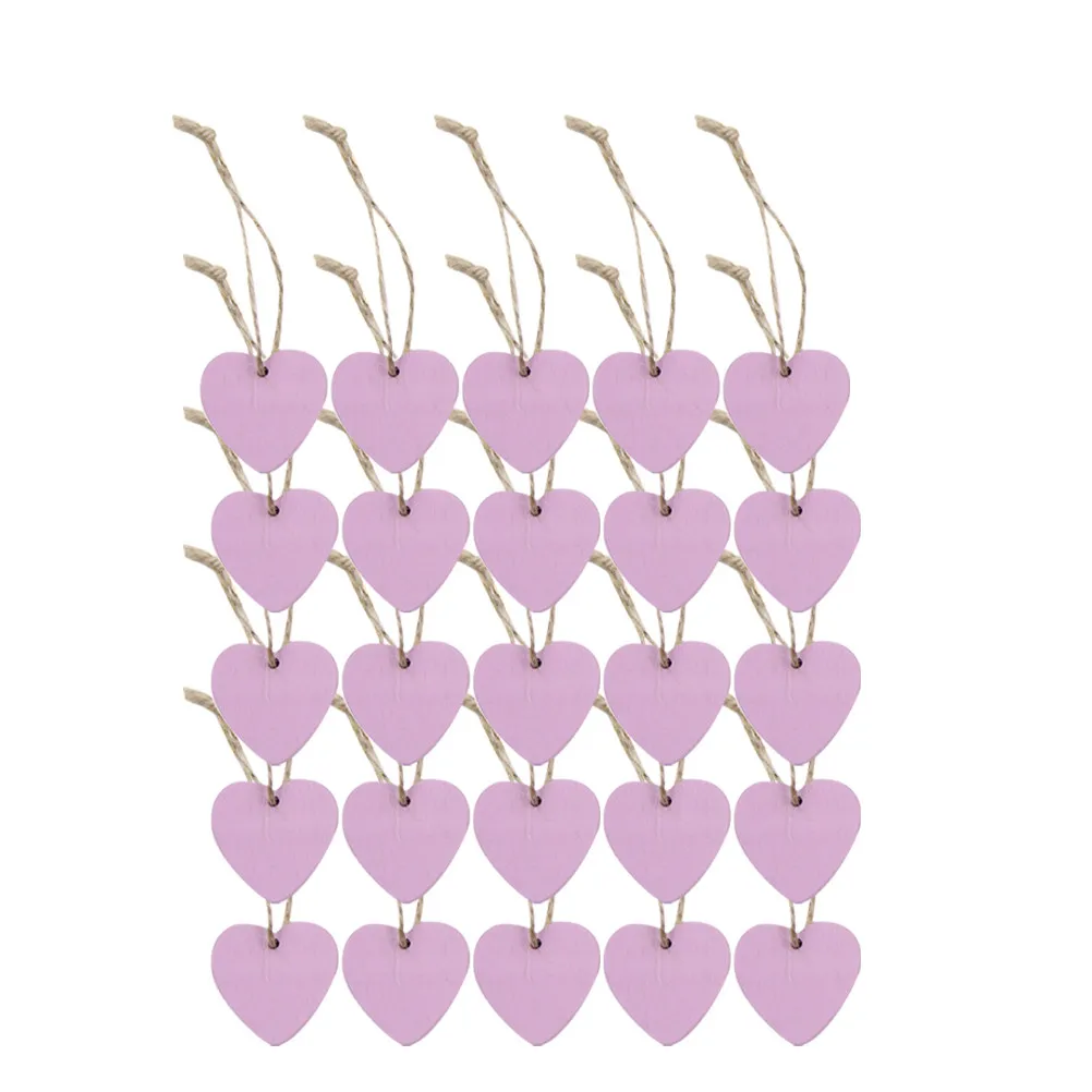 

20 шт. деревянных подвесок-сердечек 4 см, ручной работы, с гладкой отделкой, для декора интерьера и экстерьера, для улучшения настроения, для свадьбы