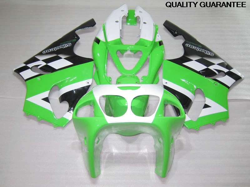 Fairing Kits For Kawasaki ZX 7R 1996-2003 NINJA Zx7r 96 97 98 99 00 01 02 03 White Green Black Motorcycle Fairings Set SZ2