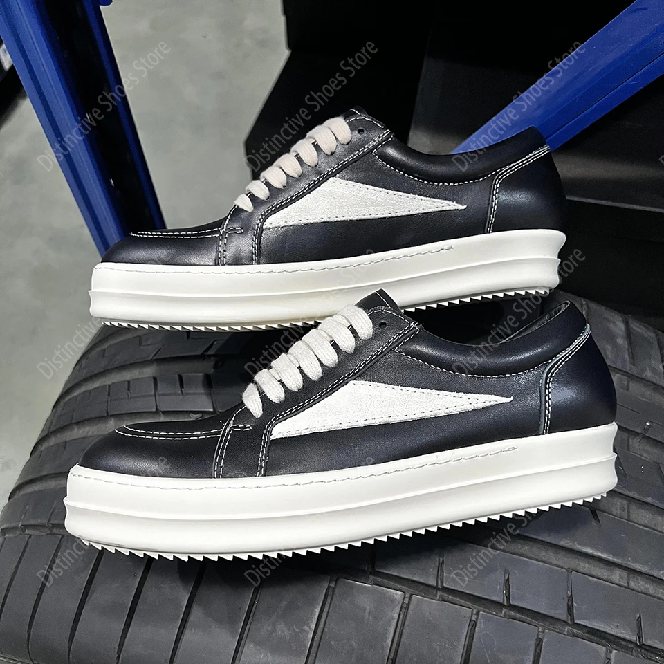 

Brand Luxury Designer RO Men Shoes Black Leather Beige White Cow Suede Leather Sneakers Women Low Top leisure Lace Up Shoes