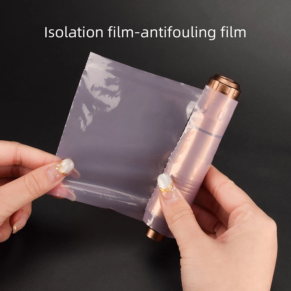 Tattoo Barrier Film 1200Pcs/Roll Disposable Tattoo Protective Wrap Cover Waterproof Eyebrow Wrap Cling Anti-Fouling Tattoo Film