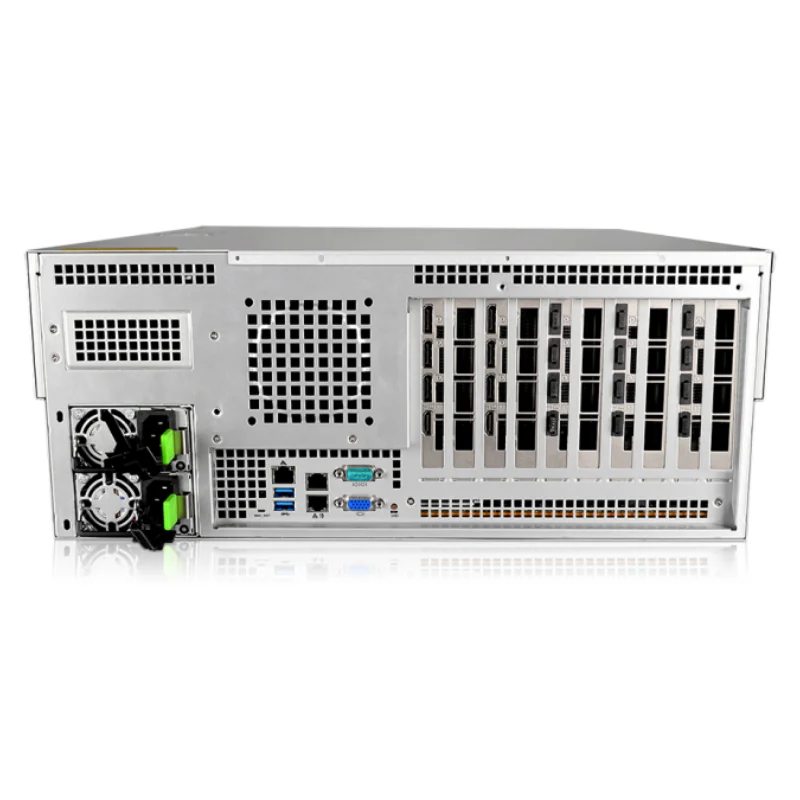 Low Priced RTX4090 3090 4U 5 GPU AI Server Gooxi AS4105G-D12R-G3 GPU Chassis