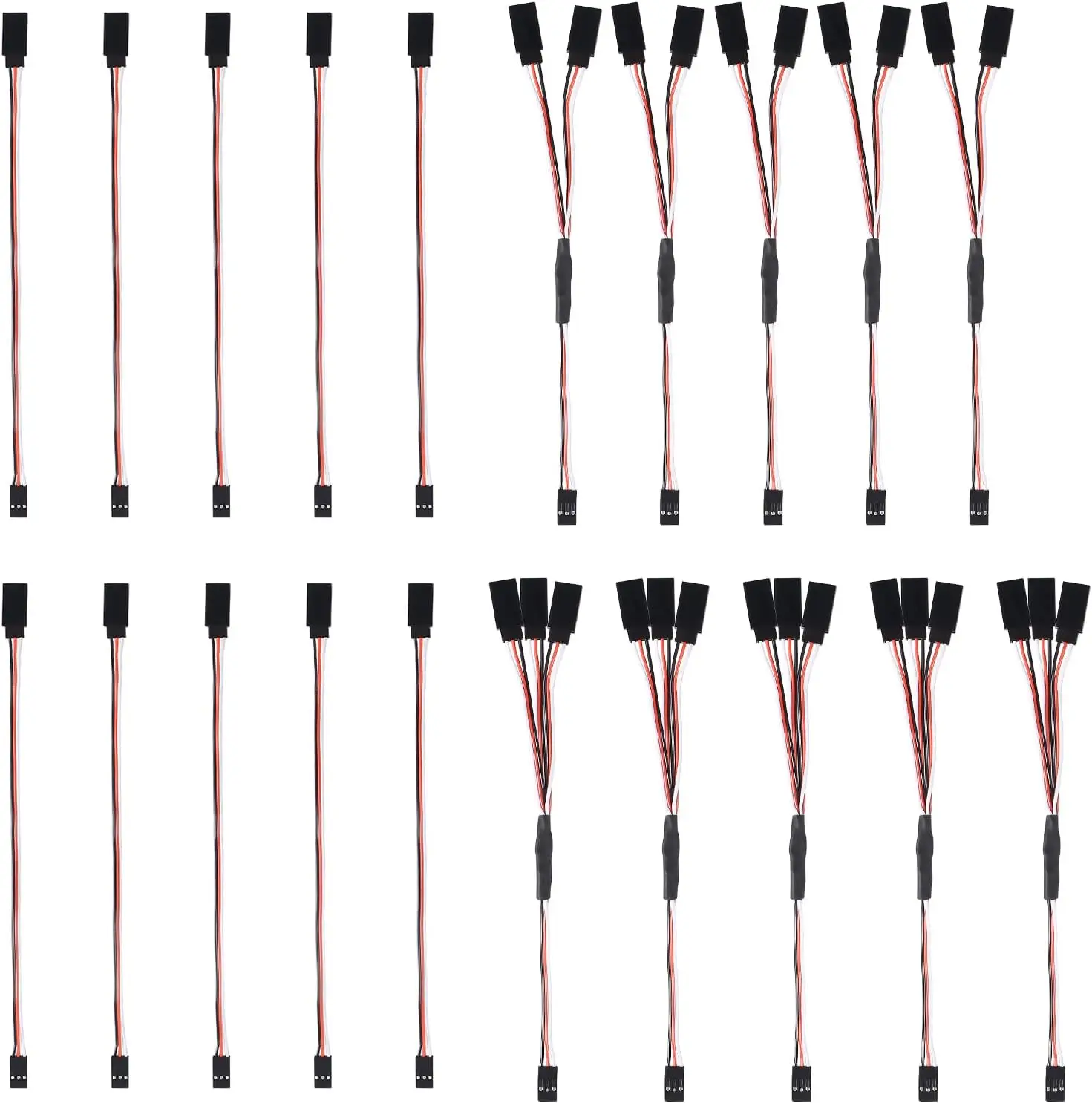 20Pcs Rc Servo Exte…