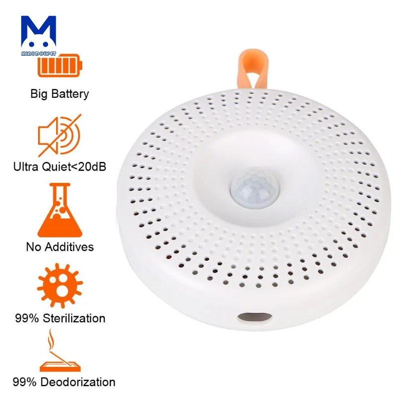 

MIAODOUPET-Smart Cat Litter Box Toilet, Electronic Cat Litter Deodorizer, Odor Eliminator Device or All Kinds, Hot Sale