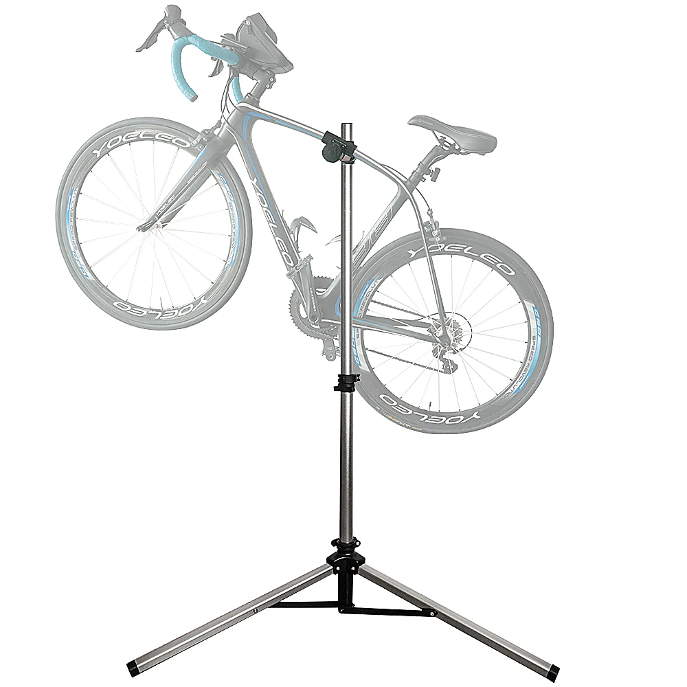 Professional Bicycle Display Stand Steel Telescopic Arm Bicycle Rack Aluminum Foldable Mountain Bike Repair Stand