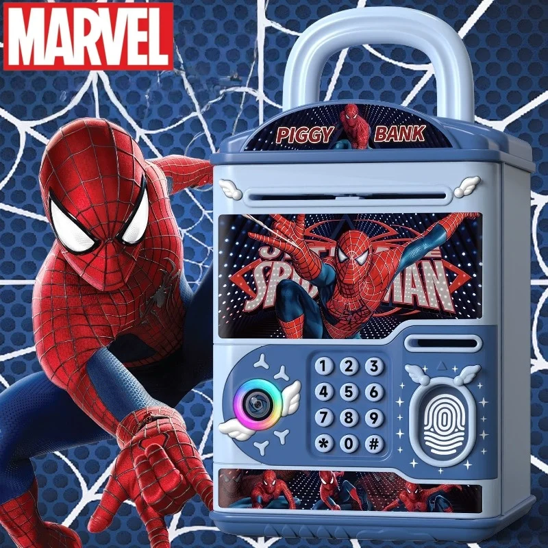 Hucha personalizada de Marvel Spiderman, diseño creativo de dibujos animados de Anime, hucha de moda para niños y niñas, nuevo regalo de vacaciones