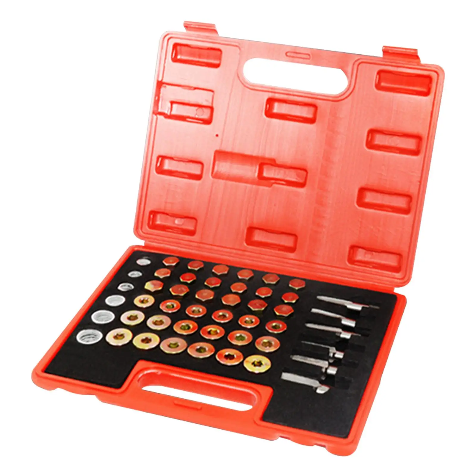 

114 шт. комплект для ремонта резьбы масляного поддона, простой в установке заглушка масляного поддона