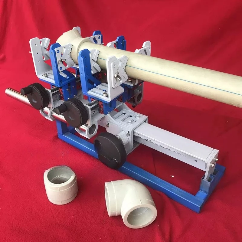 PE/PPR socket welding machine manual hot melt welding rack socket type special 32-90 direct socket bracket
