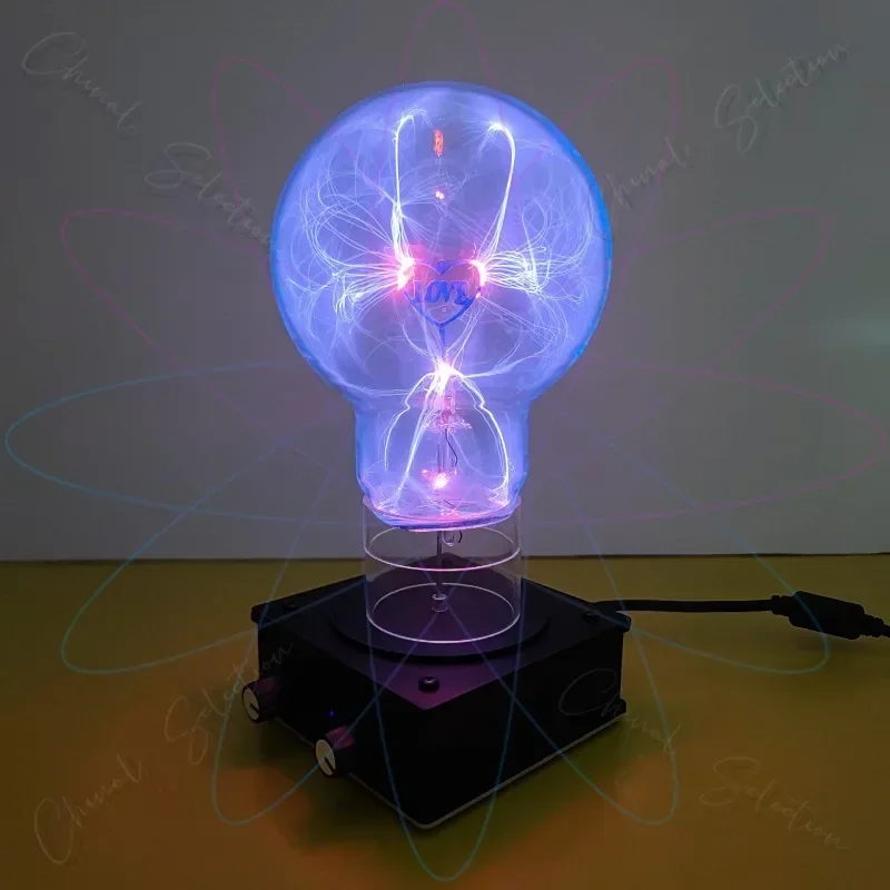 Flat Tesla Coil, Palm Lightning, Arc Music, Technology Gifts, Desktop Ornaments