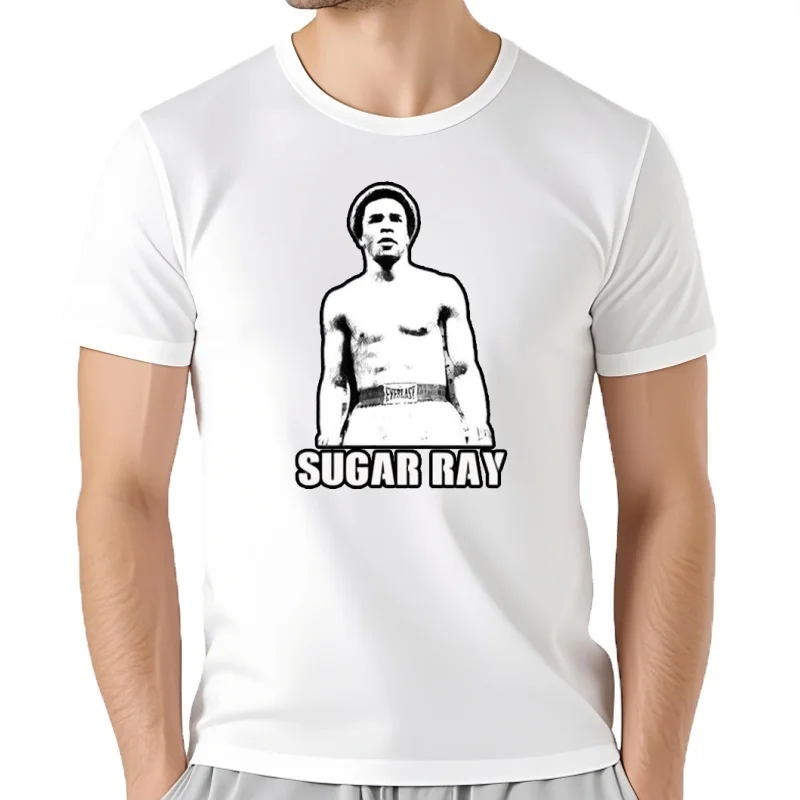Sugar ray légende combat de boxe Sport Fan t-shirt nouveau