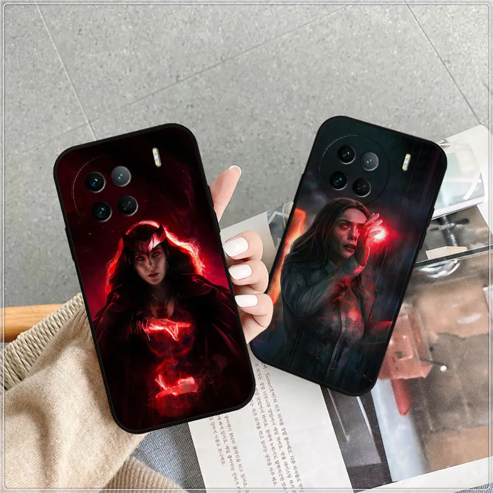 Marvel Wanda Scarlet Witch Phone Case For VIVO X90 X80 X70 X60 X50 PRO X27 X23 X21 X21I X20 Y50 Y35 Y36 Y25 Y22S Y21 Y20 Cover