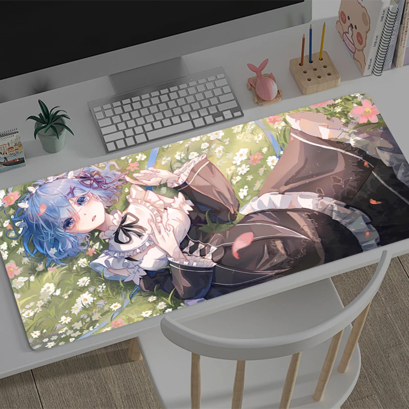 Mousepad R-rem New MousePads Keyboard Pad Mouse Mat Gamer Soft Office Carpet Table Mat Desktop PC carpet Large Anime Mouse Pad