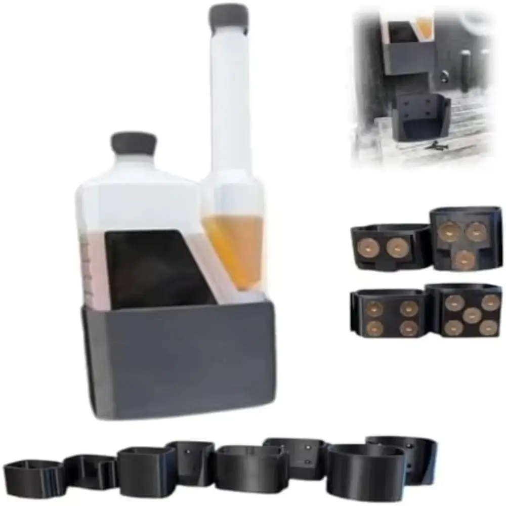 Stable Magnetic Additive Storage Box Mounting Secure Car Storage Box Easy To Access Leak-proof Diesel Additive Holders Work