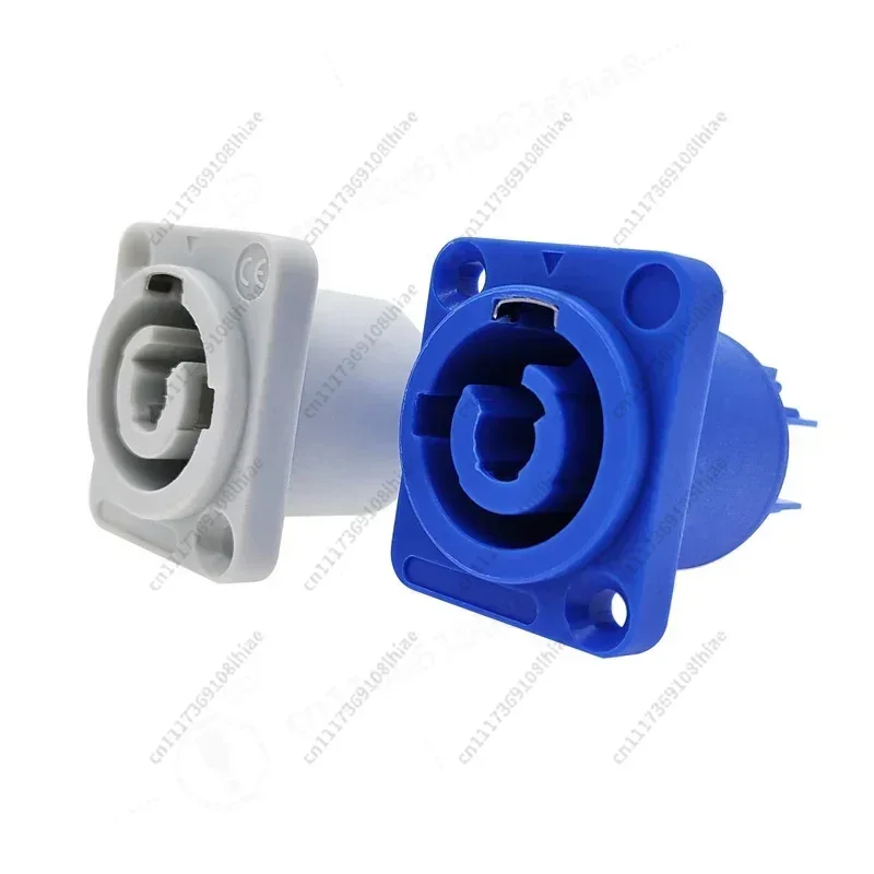 25PCS Powercon Connector 3 Pins 20A 250V Power Speaker Panel Socket Female For LED Screen Stage Lighting