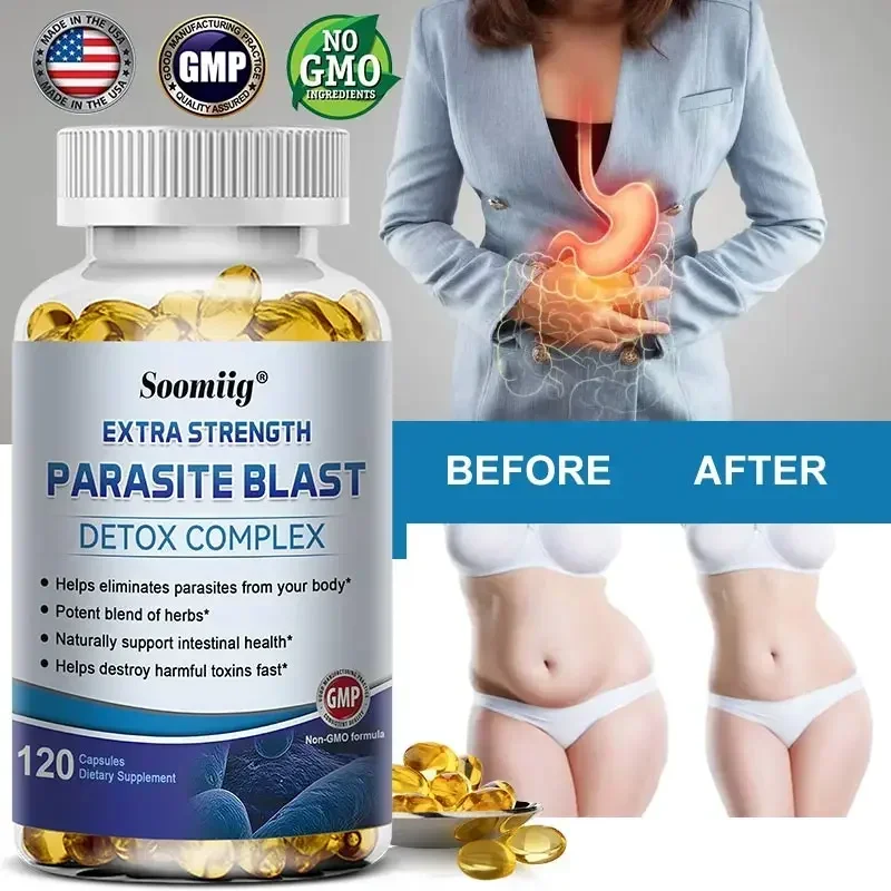 Detox Complex To Help Eliminate Internal Parasites and Support Intestinal Health