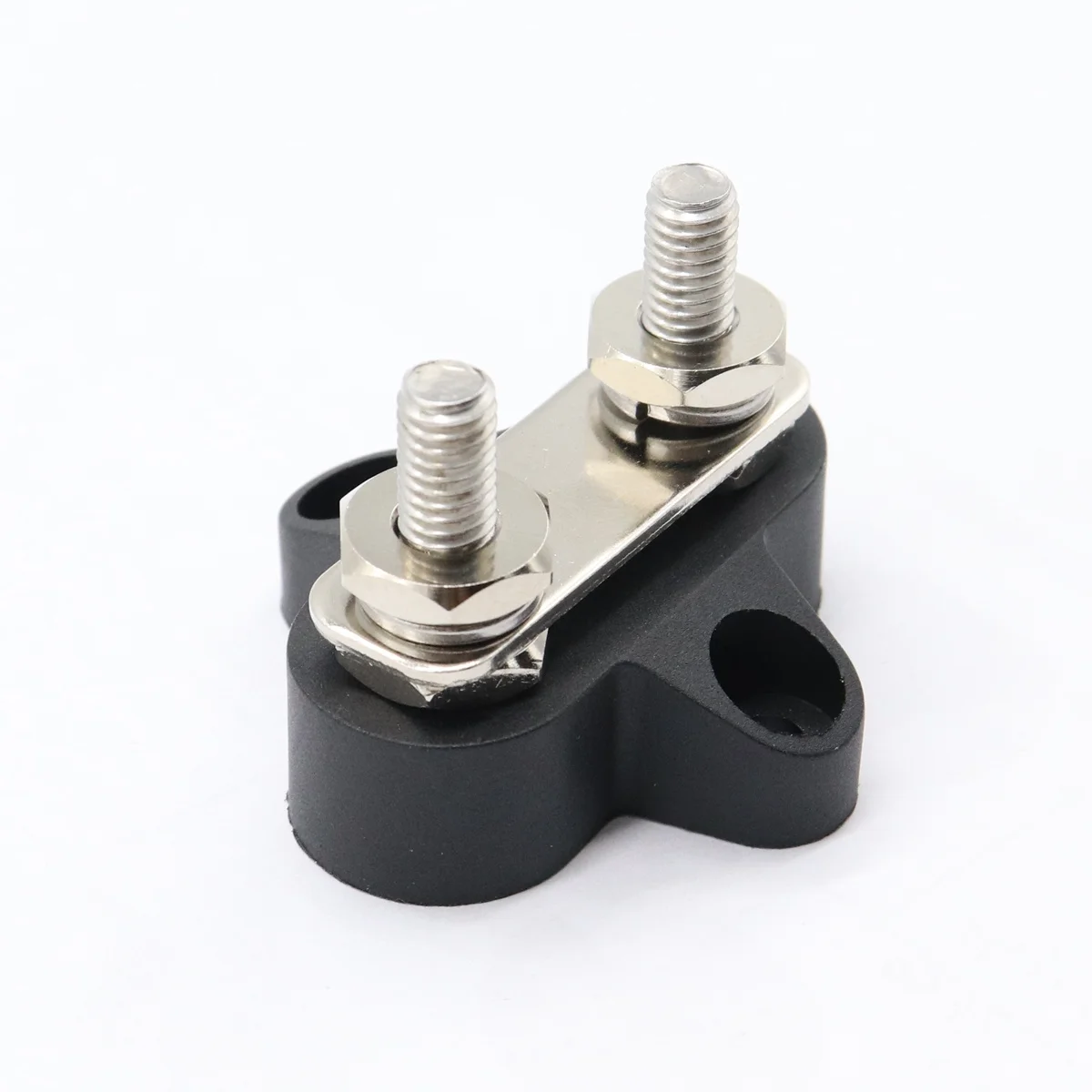 

Dual Terminal 48V Heavy Duty Power Distribution Block For Car Boat Truck Rv Durable Glass Fiber Reinforced Nylon Base