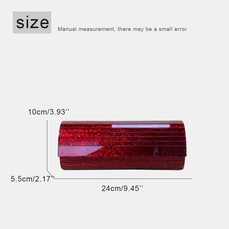 Acrylic Clutch Envelope Evening Bags For Women Luxury Designer Handbags Purses 2027 New In Panelled Design Chain Straps Shoulder