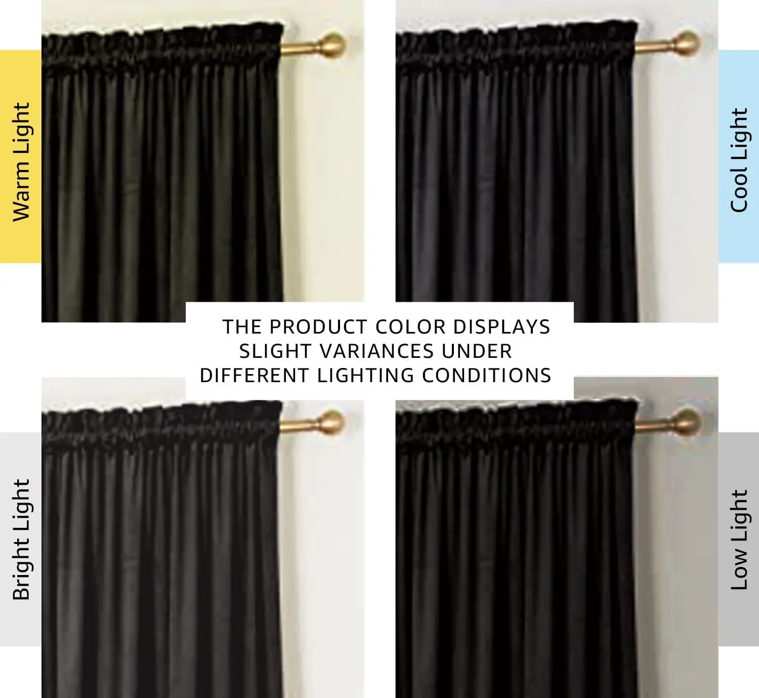 1PC Velvet Blackout Luxury Curtains, Black Thick Window Curtains, Modern Living Room Curtains 2024, Curtains for All Seasons