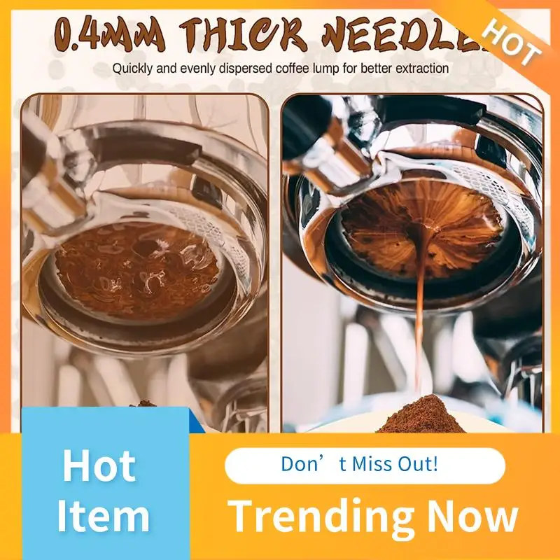 أداة A13I-WDT، أداة توزيع الإسبريسو، أداة تقليب مسحوق الإسبريسو، إبرة من الفولاذ المقاوم للصدأ، ملحقات أدوات باريستا
