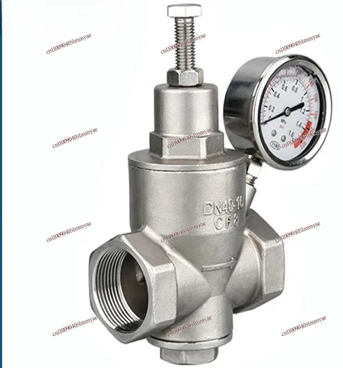 

YZ12X stainless steel wire pressure reducing valve tap water piston adjustable stable static pressure threaded branch steam 304