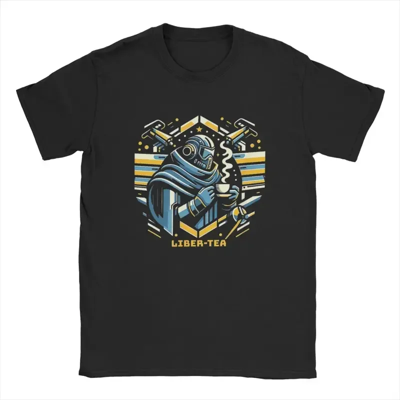 メンズT-helldivers Tシャツ,ライバーティーゲーム,ヴィンテージコットン,半袖,素晴らしいアート,ラウンドネックの服,y2k