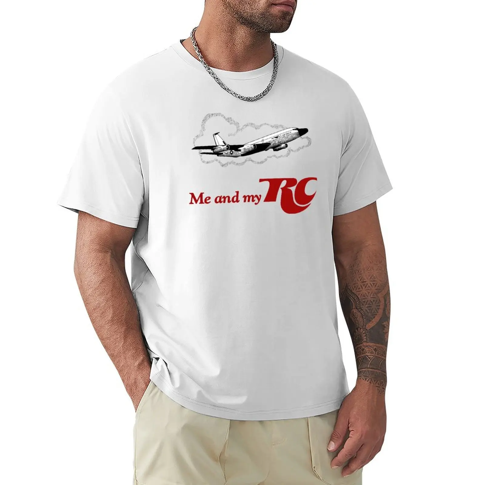 Retro RC-135 T-Shirt summer clothes tees quick-drying mens clothing