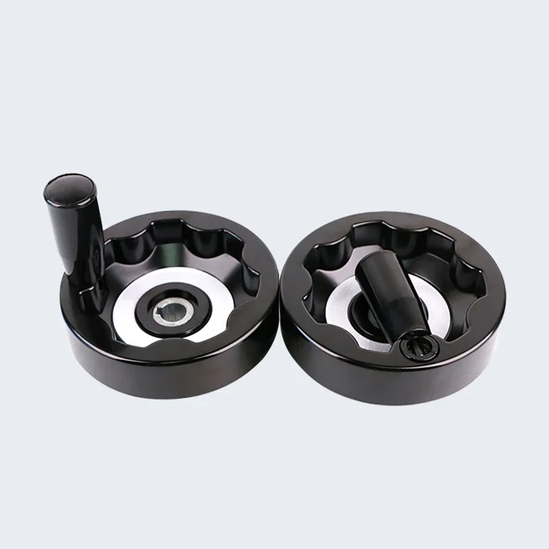 1pcs Foldable Handwheel Handle M4 M6 Revolving Handwheel Machine Handle Revolving Handle Milling Machine Thumb Screw