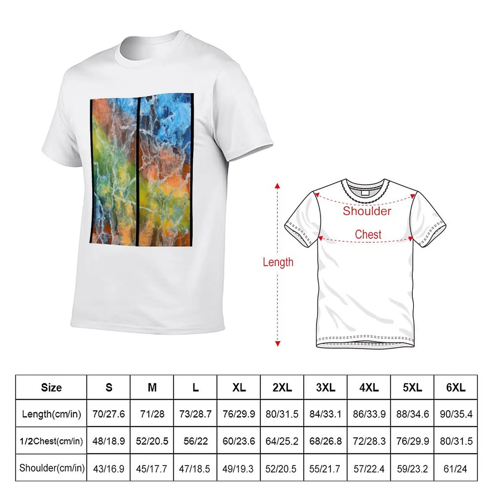 New The Soul marshes-Dyptich T-Shirt anime custom t shirts mens t shirts casual stylish