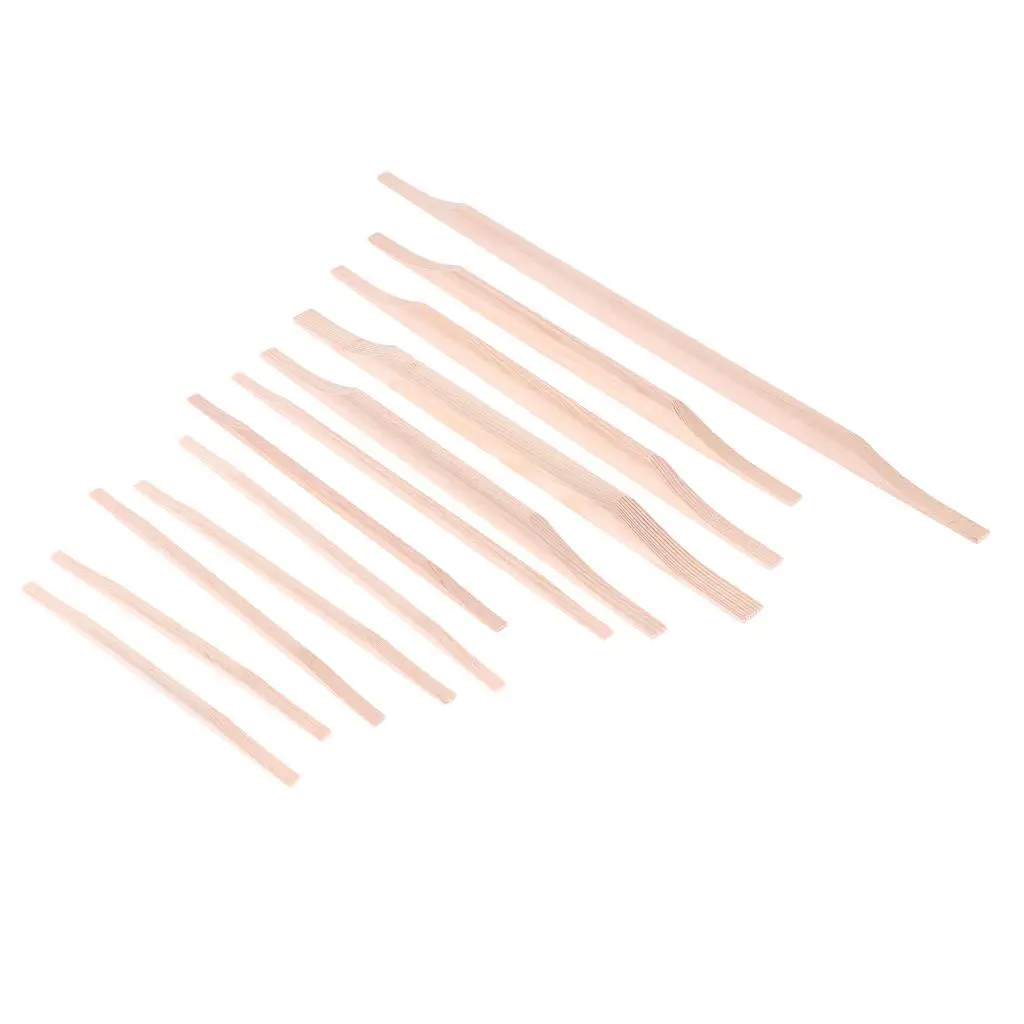 Spruce Guitar Brace Set Acoustic Guitar Making Tool Luthier Supplies for Custom Guitar Building
