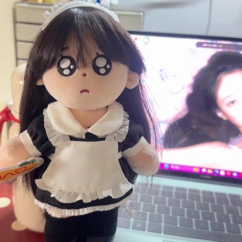 

В наличии: Оригинальная плюшевая кукла Ирасутоя 25 см, милая горничная, со сменной одеждой и каркасом, плюшевая кукла для девочки, подарок на день рождения