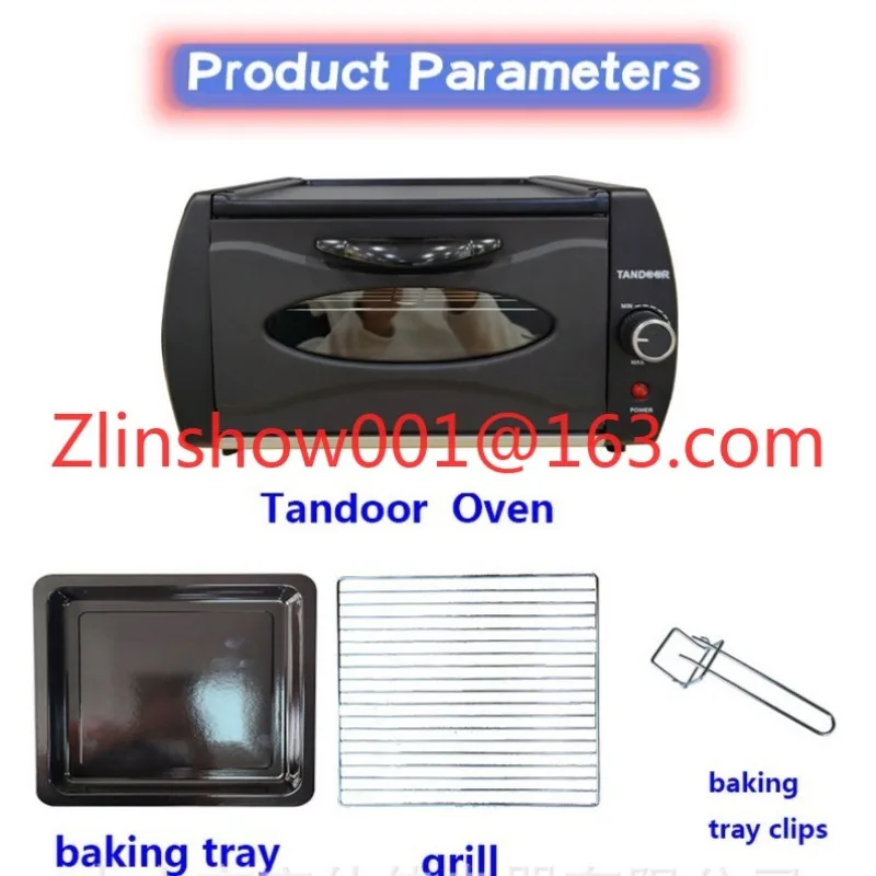 Mini four électrique Tandoor 15L 2100W, boîtier métallique, grille-pain, pour usage domestique et hôtel, allemagne, royaume-uni, Europe, cuisson chaude