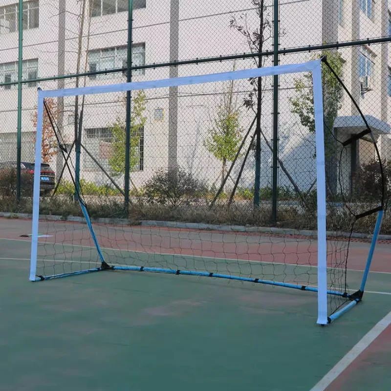 빠른 설치 휴대용 축구 골대 및 네트 휴대용 축구 골대 훈련 장비 풋볼 게이트